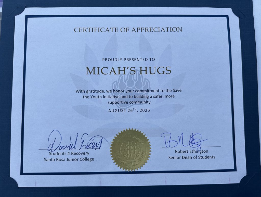 Award Santa Rosa Junior College Aug 2025
