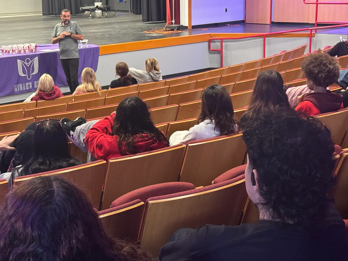 Micah's Hugs Youth education about Opioid